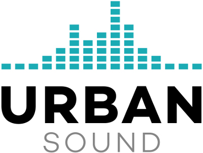 Logo Firmy Urban Sound Przedstawiajacy fale dzwiekowa