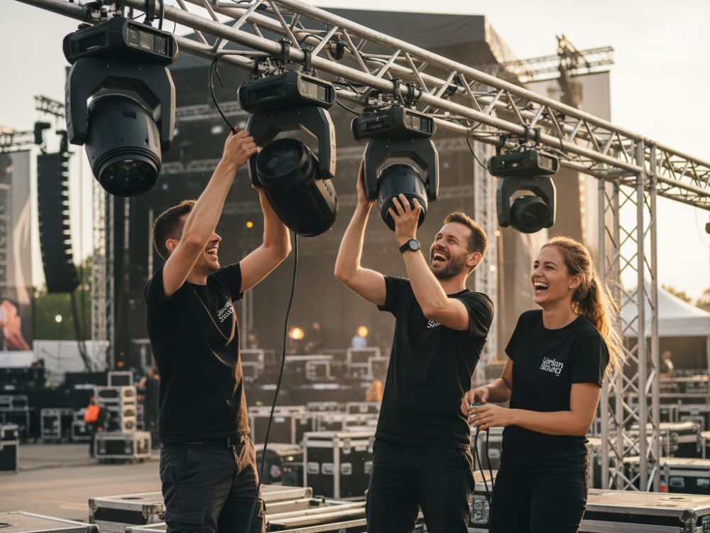 Zespół Urban Sound - profesjonalna obsługa techniczna eventów we Wrocławiu